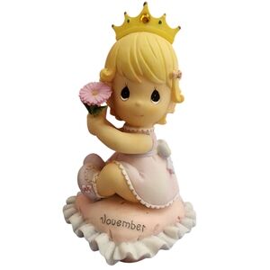 2005 Enesco Precious Moments Princess Monthly Blossoms Girl